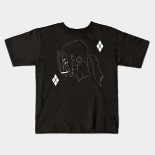 Jin Smoking Samurai Inspired Kids T-Shirt